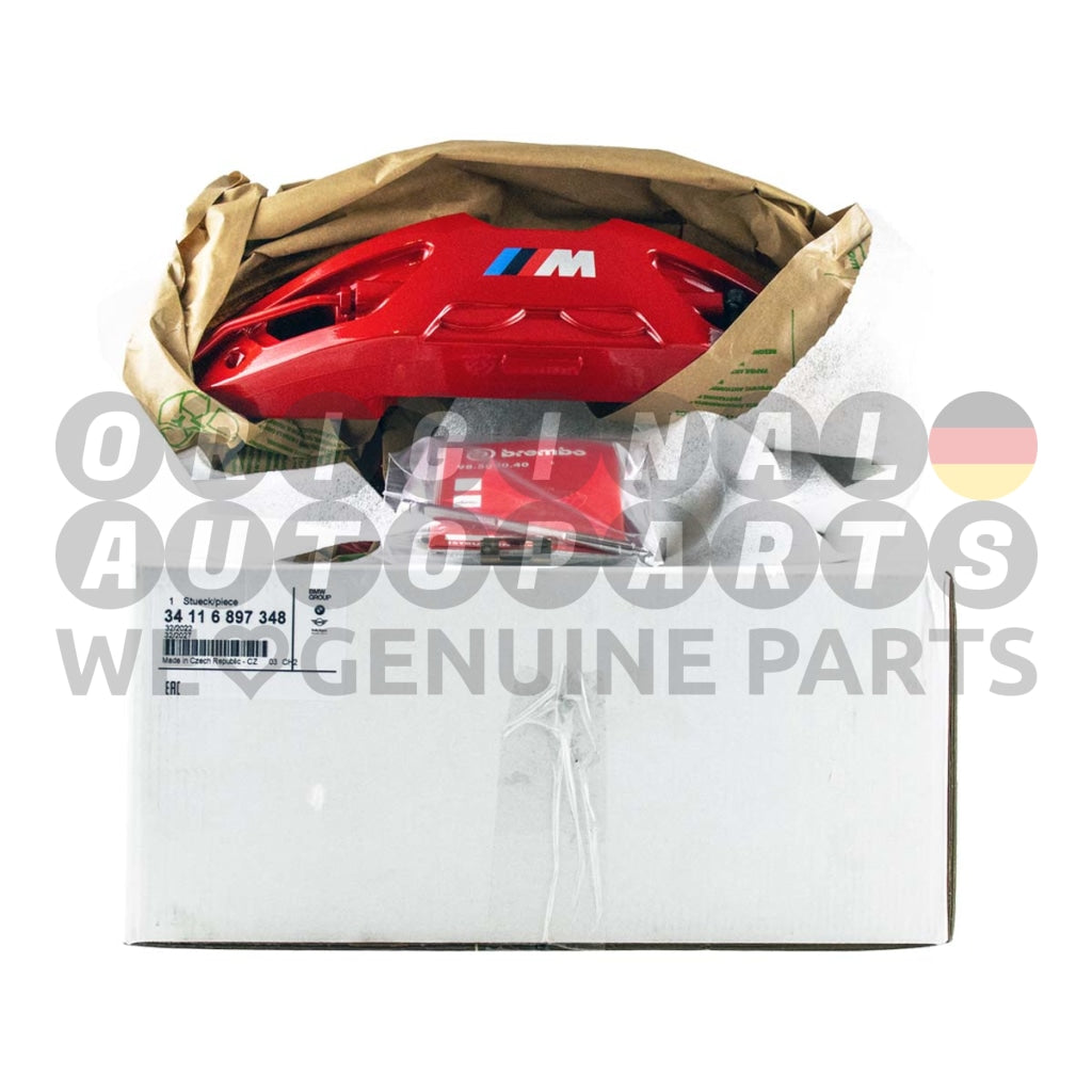 original étrier de frein BMW M Performance rouge avant droit 3' G20 G21 4' G22 G23 G26 34116897348